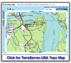 TerraServer-USA Topo Map